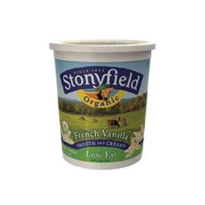 Stonyfield Farm, Yogurt,organic, Low Fat, French Vanilla, 32 Oz (Pack 