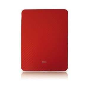  Dexim DLA144 Carbon Fiber Fabric Sleeve for iPad   Red 