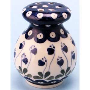  Polish Pottery Parmesan Shaker 4 1/4 H x 3 1/4 Diameter 