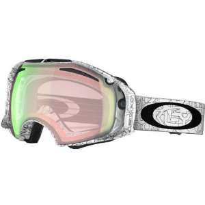  Oakley Airbrake White Factory Text Adult Asian Fit Winter 