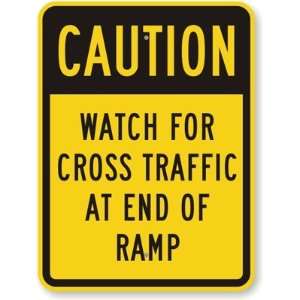  Caution   Watch For Cross Traffic At The End Of Ramp 