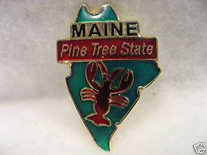 Maine state lapel pin NEW  