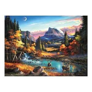  Mountain Morning 1500 Piece Jigsaw Puzzle Toys & Games