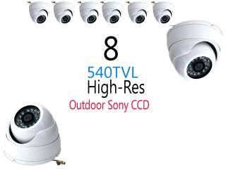 16CH Network DVR CCTV 8 Security Camera SYSTEM 1000GB  