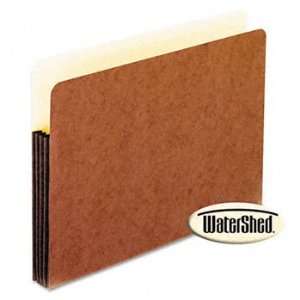  Watershed 3 1/2 Inch Expansion File Pockets, Straight Cut 