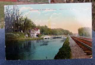 DELAWARE & RARITAN CANAL, TRENTON, 1911  