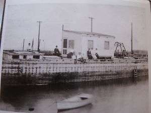 1910 Sgt Hall Houseboat Canarsie Jamaica Bay NYC Photo  