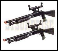 2x P799A Airsoft Riot Police Shotgun Rifle Gun LASER  