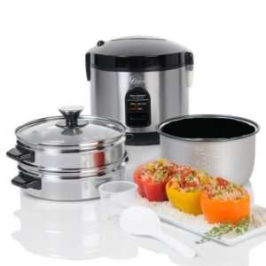  Wolfgang Puck Stainless Steam/Rice Cooker BDRCRS007 001 