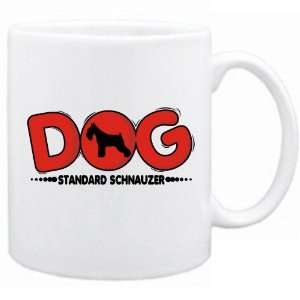  New  Standard Schnauzer / Silhouette   Dog  Mug Dog 