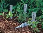Slate Staked Garden Plant Labels   Set of 6  