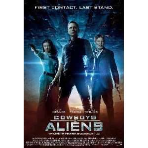  Cowboys And Aliens Movie Poster 2ftx3ft