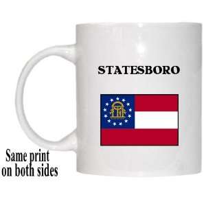  US State Flag   STATESBORO, Georgia (GA) Mug Everything 