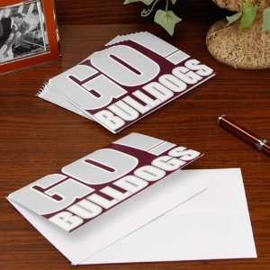  Mississippi State Bulldogs Slogan Note Cards Sports 