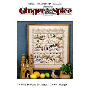  California Sampler   Cross Stitch Pattern Arts, Crafts & Sewing