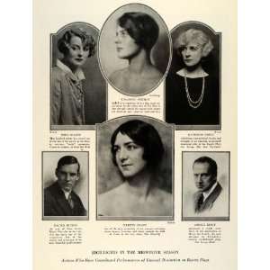  1924 Print Boland Actors Rosamond Pinchot Katherine Emmet 