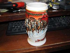 2006 BUDWEISER HOLIDAY STEIN SUNSET AT THE STABLES  