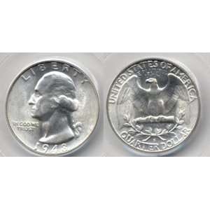  1948 U.S. Washington Silver Quarter 