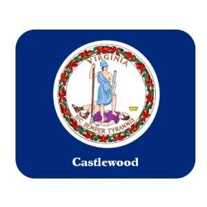  US State Flag   Castlewood, Virginia (VA) Mouse Pad 