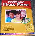 Lot Of 5 Premium Glossy Photo Paper 8.5X11 9mil 8 She