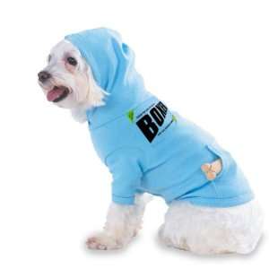   BOXER Hooded (Hoody) T Shirt with pocket for your Dog or Cat MEDIUM Lt