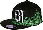 SRH Clothing No Remorse 210 Fitted Black Hat SRH Embroidery Pro Bill 