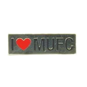  Manchester United F.C. Badge I love MUFC Sports 