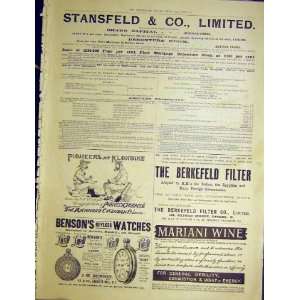  Stansfield Limited Share Capital Prospectus Print 1899 