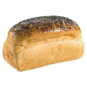  4Hx7L Soft Touched Poppy Seed Bread Loaf Light Brown (Pack 