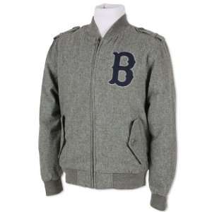 MLB Boston Red Sox Mitchell & Ness Cutter Track Jacket Cooperstown 