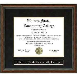  Walters State Community College Diploma Frame Sports 