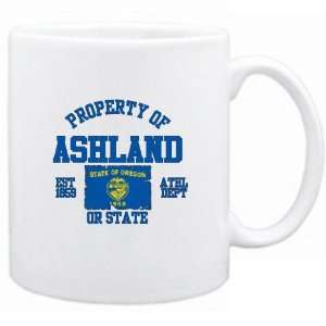   Property Of Ashland / Athl Dept  Oregon Mug Usa City