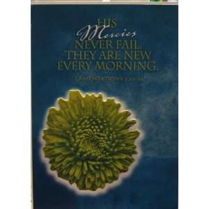  His Mercies Never Fail Plaque