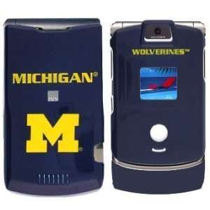  Michigan Wolverines Razor V3 Cell Phone Cover/Case   NCAA 
