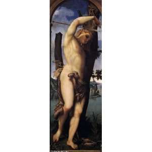     Lorenzo Lotto   32 x 92 inches   St Sebastian