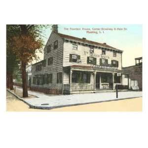 Fountain House, Flushing, Long Island, New York Premium Giclee Poster 