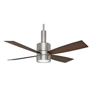   Contemporary Contemporary Indoor Ceiling Fan, Four Exclusive Blade