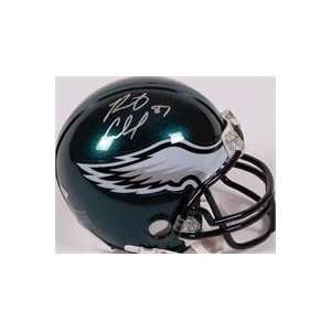  Brent Celek autographed Football Mini Helmet (Philadelphia 