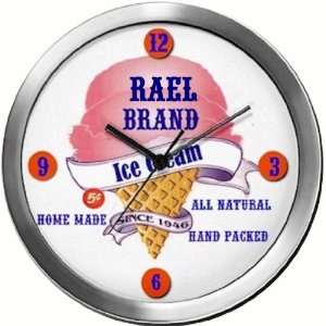  RAEL 14 Inch Ice Cream Metal Clock Quartz Movement 