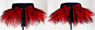 Black Red Spikey TuTu