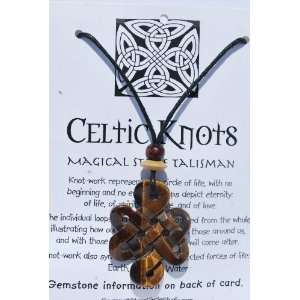  Celtic Knots (Tigers Eye) Jewelry