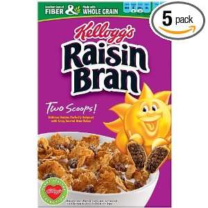 Raisin Bran Cereal, 15 Ounce Boxes (Pack Grocery & Gourmet Food