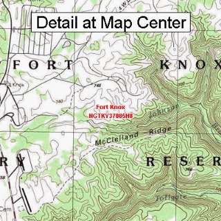   Map   Fort Knox, Kentucky (Folded/Waterproof)