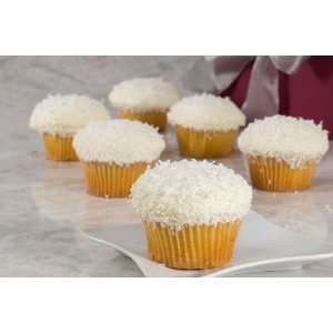 Coconut Flakes, White Sprinkled Cupcakes 6 Count  Grocery 