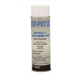   Adhesive   Sta Put II Polystyrene Foam Spray , 13 oz. Automotive