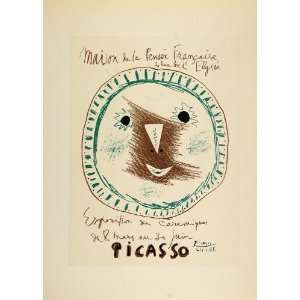  1959 Lithograph Art Pablo Picasso Ceramiques Ceramics 