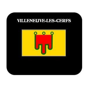   (France Region)   VILLENEUVE LES CERFS Mouse Pad 