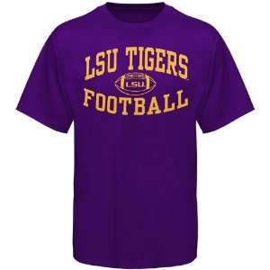   Tigers Reversal Football T Shirt   Purple (Small)