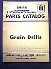 international harvester grain drills parts manual  