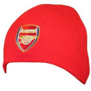    Arsenal FC   Official Crest Knit Hat Red